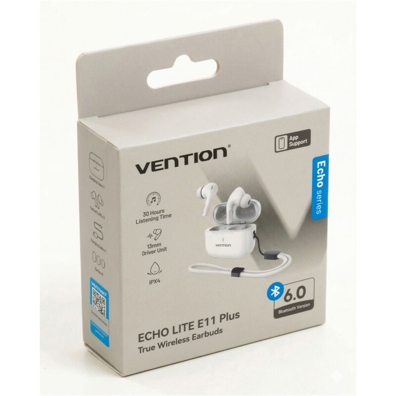 Bluetooth-гарнітура Vention Echo Lite E11 Plus White (NBVW0-Plus)