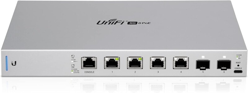 Коммутатор Ubiquiti UniFi Switch US-XG-6POE