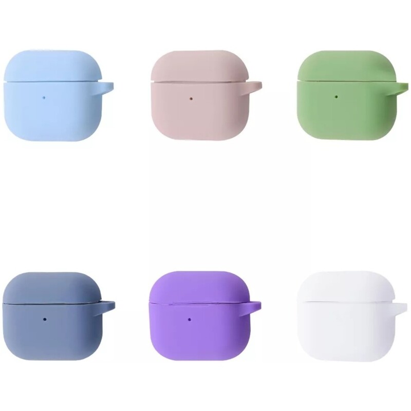 Чeхол PRC Silicone Case New для Apple AirPods 3 Mint Gum