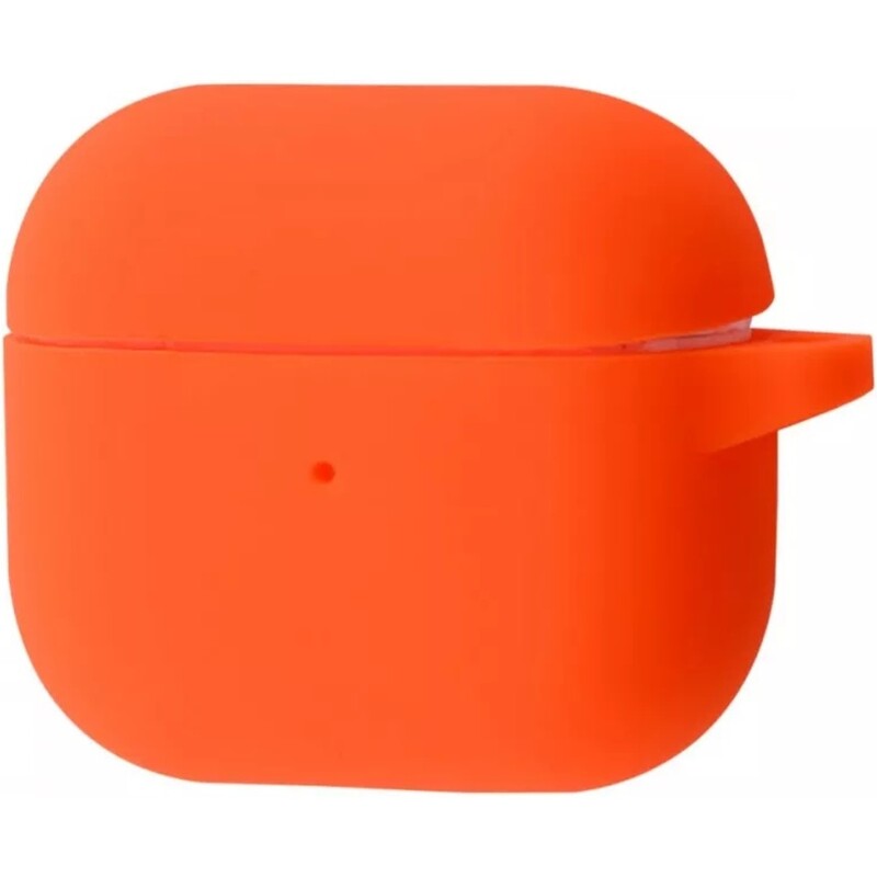 Чeхол PRC Silicone Case New для Apple AirPods 4 Orange