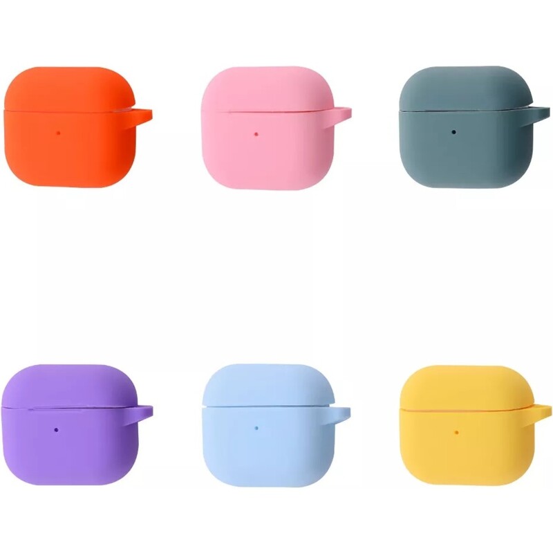 Чeхол PRC Silicone Case New для Apple AirPods 4 Antique White