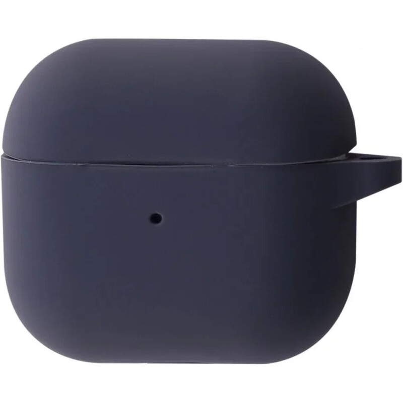 Чeхол PRC Silicone Case New для Apple AirPods 4 Dark Gray