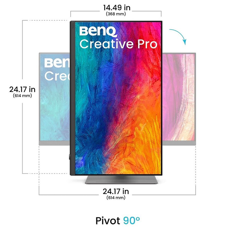 Монітор BenQ 27" PD2732U (9H.Y0MLA.TBE) IPS Grey