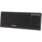 Фото - Клавiатура бездротова Maxxter KBW-C02B-UA Black | click.ua