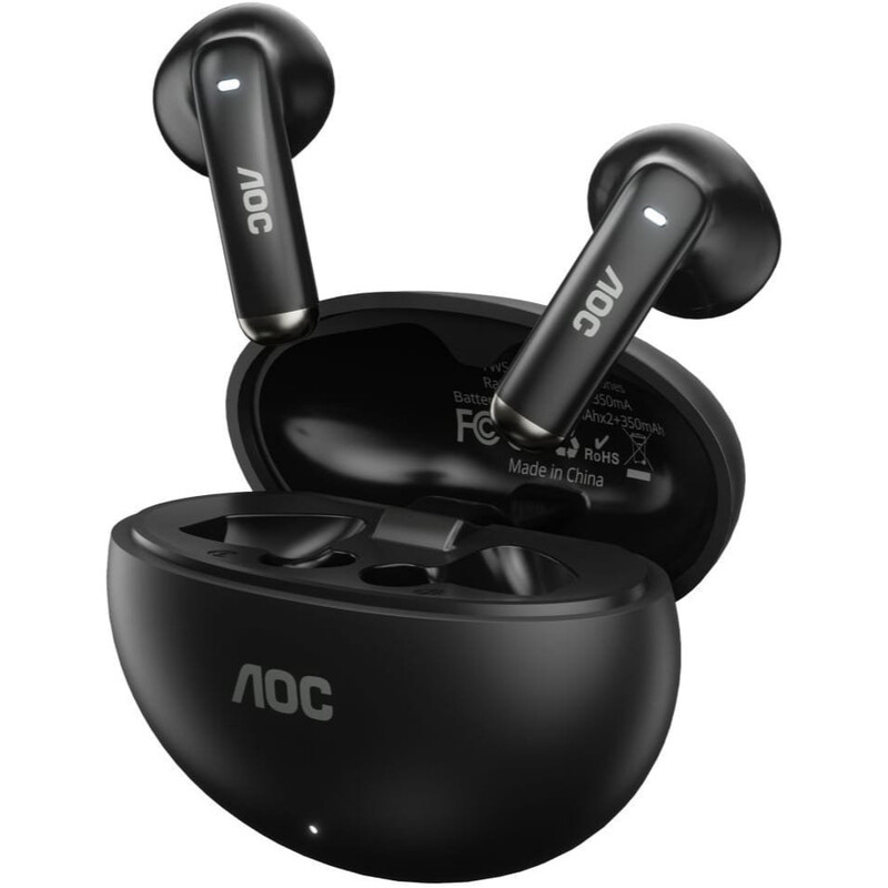 Bluetooth-гарнітура AOC Black (ACT1501BK)