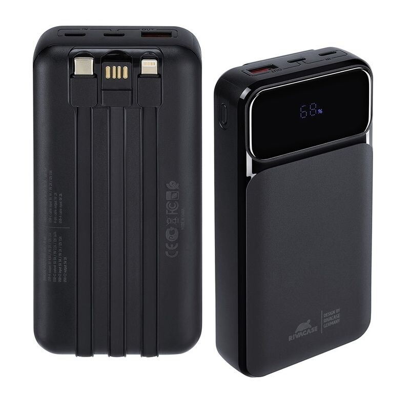 Универсальная мобильная батарея Rivacase Rivapower VA2221 20000 mAh Black