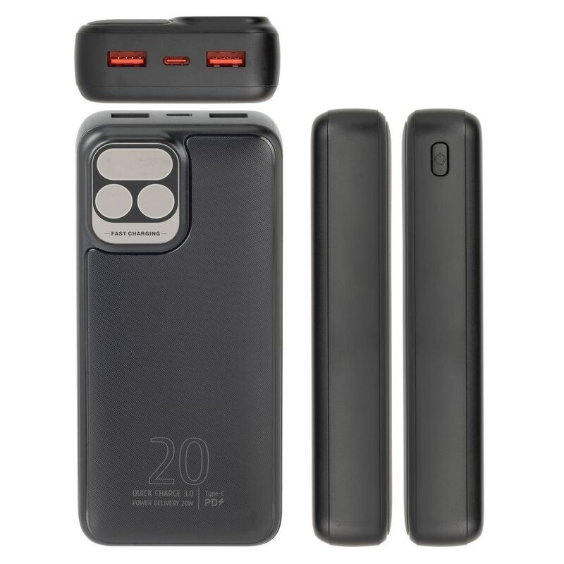 Универсальная мобильная батарея Rivacase Rivapower VA2521 20000 mAh Black