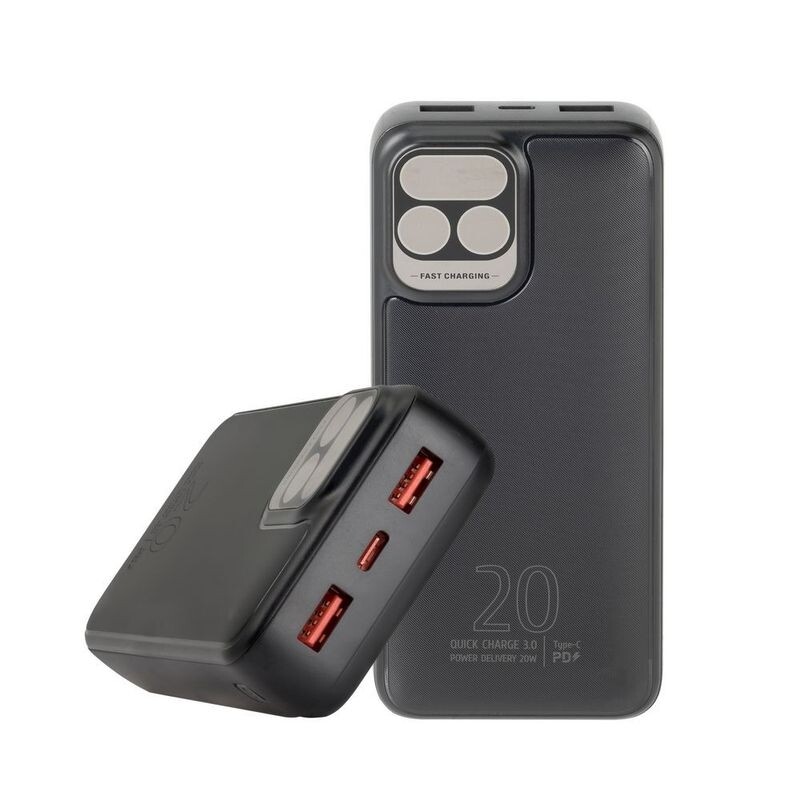 Универсальная мобильная батарея Rivacase Rivapower VA2521 20000 mAh Black