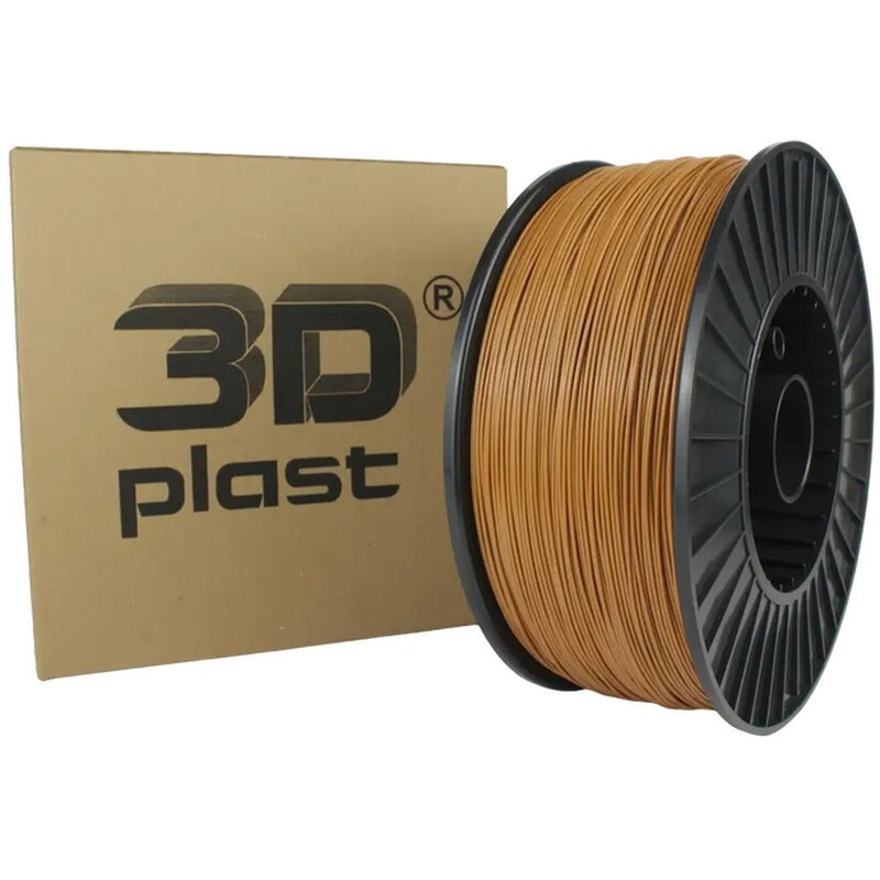 PLA-пластик 3Dplast для 3D-принтера 1.75 мм 3 кг, Coyote (3DPLA1753KYT)