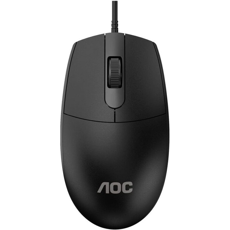 Комплект (клавиатура, мышь) AOC KM160B USB UA Black (KM160B/97)