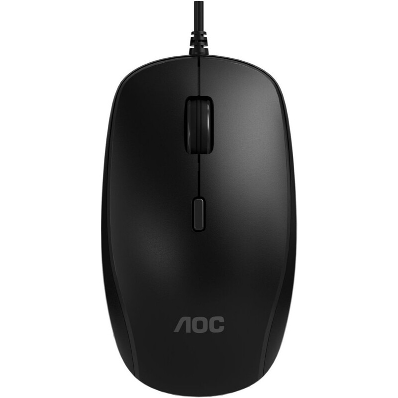 Комплект (клавиатура, мышь) AOC KM220B USB UA Black (KM220B/97)