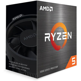 Процесор AMD Ryzen 5 5500F (4.4GHz 19MB 65W AM4) Box (100-100001905BOX)