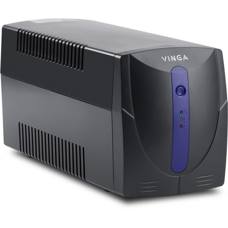 ИБП Vinga LED 800VA Plastic Case (VPE-800P)