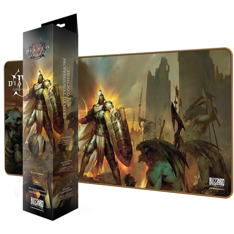 Игровая поверхность Blizzard Diablo IV: Lord of Hatred - Paladin XL (FBLMPD4LOHPAL26XL)