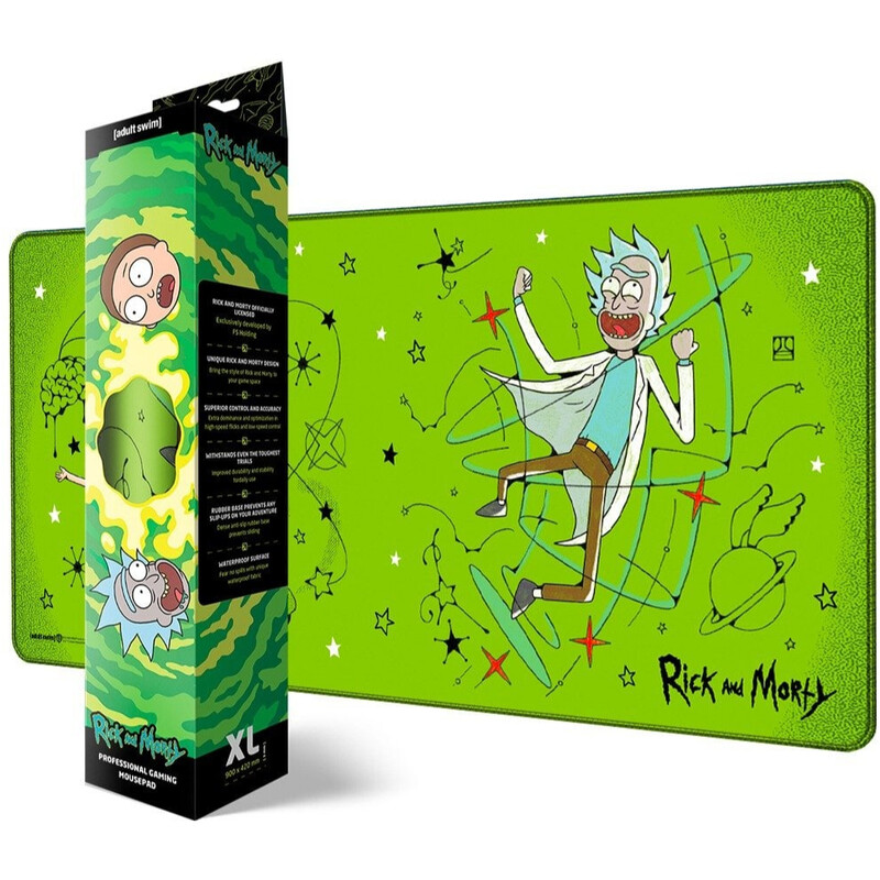 Игровая поверхность Warner Brothers Rick and Morty Dimension C-137 XL (FWBMPRMORGREE25XL)