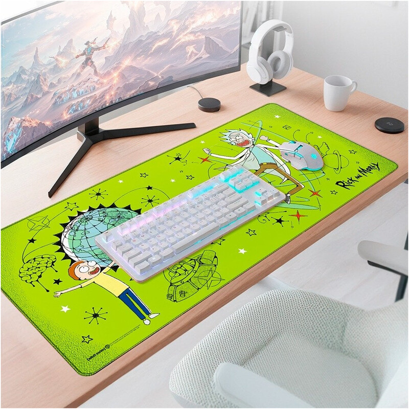 Игровая поверхность Warner Brothers Rick and Morty Dimension C-137 XL (FWBMPRMORGREE25XL)