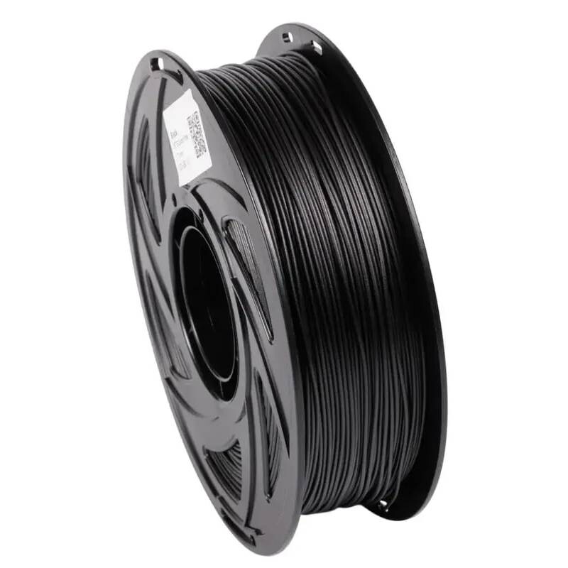 ABS-пластик BambuLab PLA Basic для 3D-принтера 1.75 мм 1 кг, черный (BAMBUPLABK)