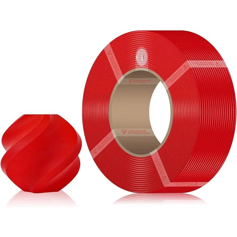 ABS-пластик BambuLab PLA Basic для 3D-принтера 1.75 мм 1 кг, красный (BAMBUPLARDSF)