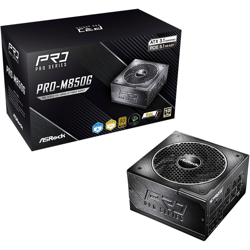 Блок питания ASRock Pro Series PRO-M850G 850W
