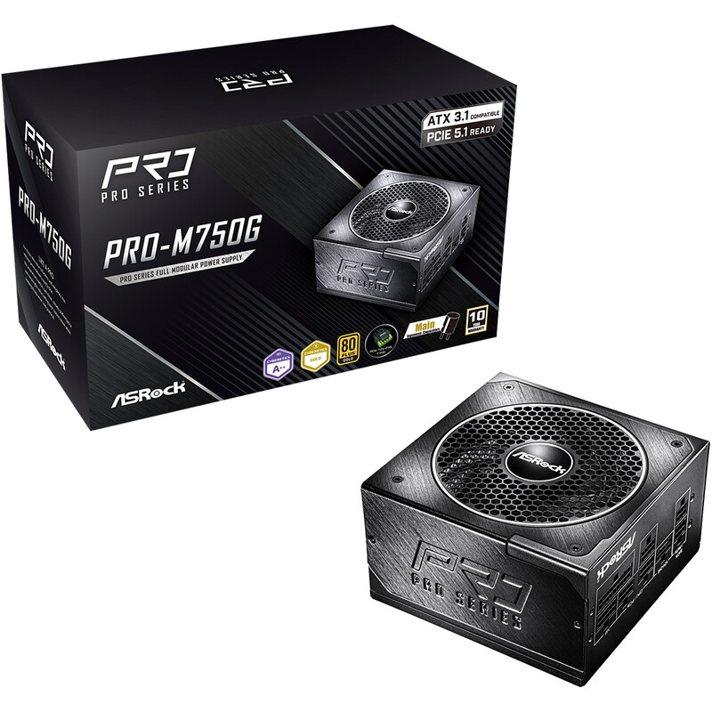 Блок питания ASRock Pro Series PRO-M750G 750W