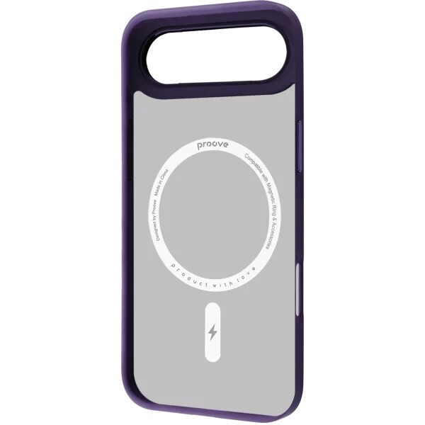 Чохол-накладка Proove Essence Case with Magnetic Ring для Apple iPhone 17 Air Deep Purple (PCECIP17AR04)