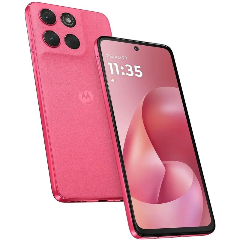 Смартфон Motorola Moto G57 Power 8/256GB Pink Lemonade (PBAH0005RO)