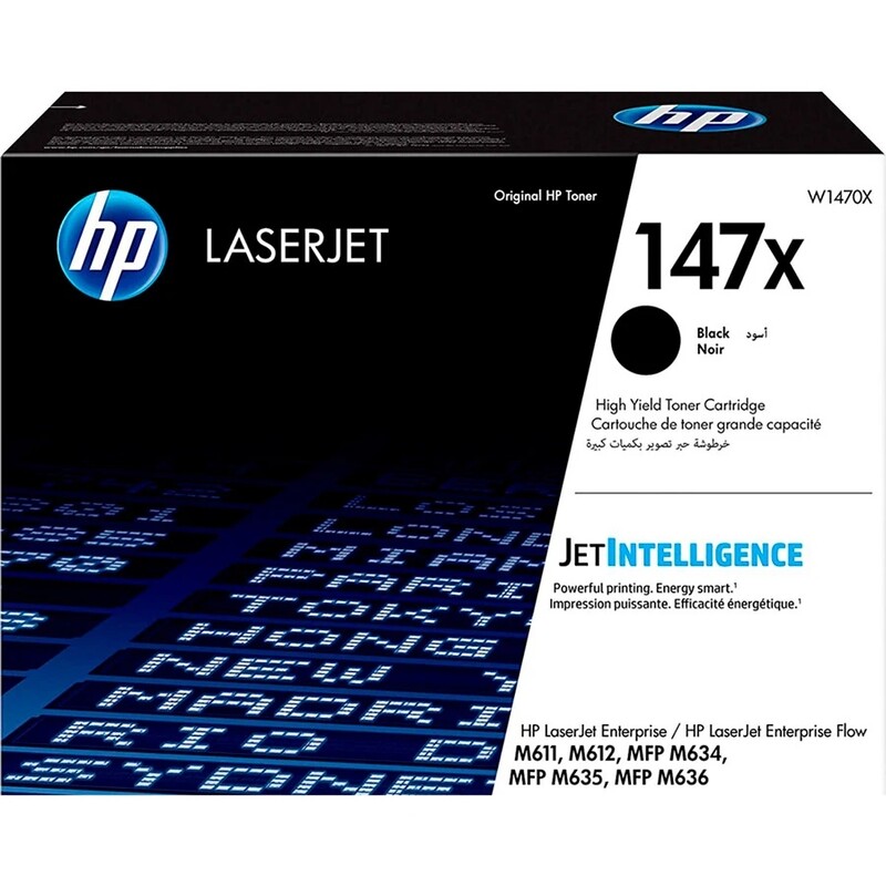 Картридж HP 147X LJ MFP 611/612/635/636 Black (W1470X)