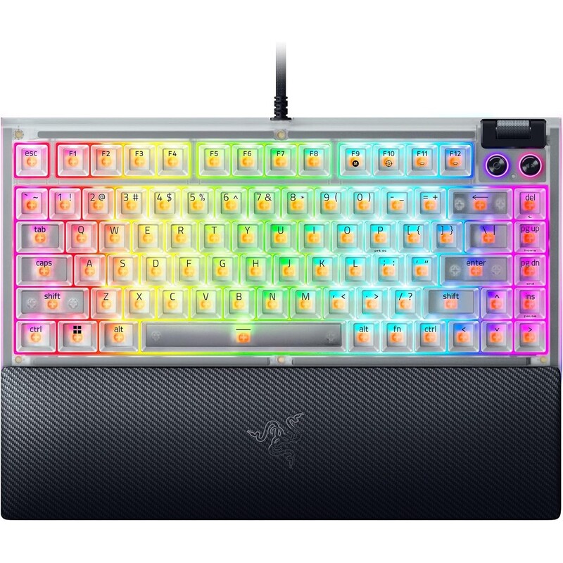 Клавіатура Razer BlackWidow V4 75% Phantom White (RZ03-05003500-R3M1)