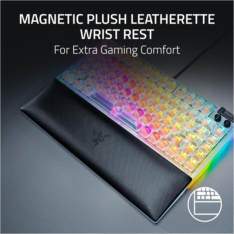 Клавіатура Razer BlackWidow V4 75% Phantom White (RZ03-05003500-R3M1)