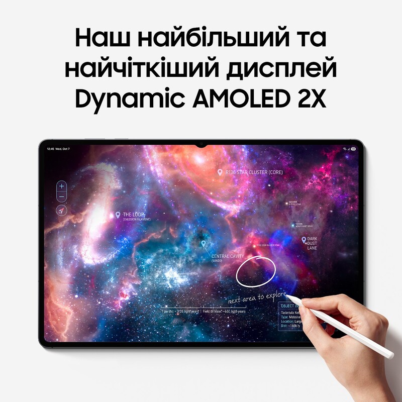 Планшет Samsung Galaxy Tab S12 Ultra 5G 12/512GB Gray (SM-X946BZAPEUC)