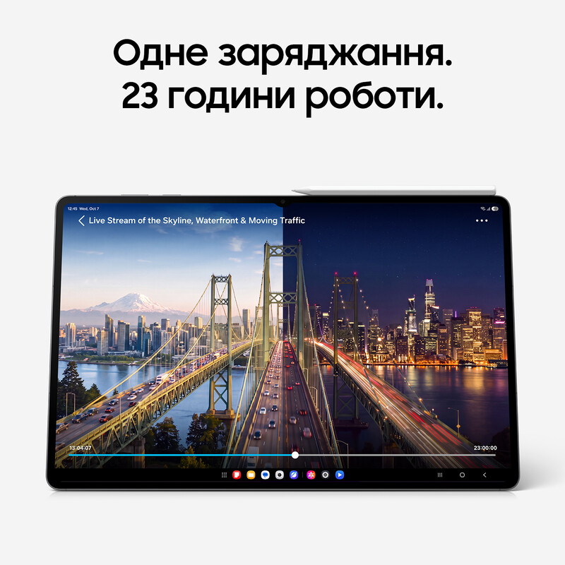 Планшет Samsung Galaxy Tab S12 Ultra 5G 12/512GB Gray (SM-X946BZAPEUC)