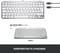 Фото - Клавіатура бездротова Logitech MX Keys Mini For Mac Minimalist Wireless Illuminated Pale Grey (920-010526) | click.ua