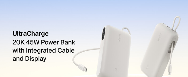 Універсальна мобільна батарея Belkin UltraCharge 20000mAh 45W Sand (BPB030HQSA)