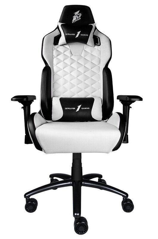 Кресло для геймеров 1stPlayer DK2 Black-White