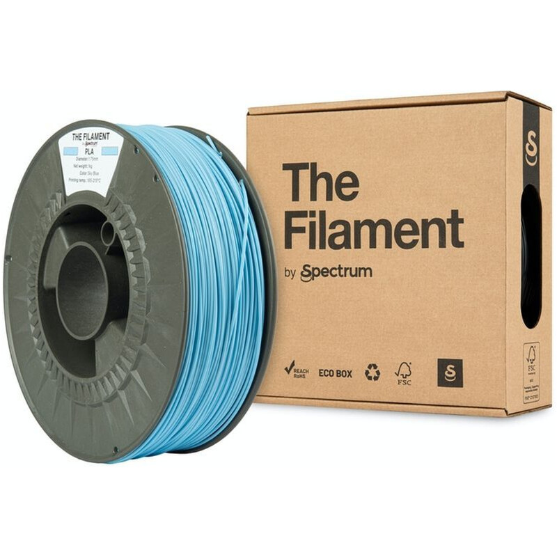 PLA-пластик Filament для 3D-принтера 1.75 мм 1 кг, Sky Blue (TF-24008)