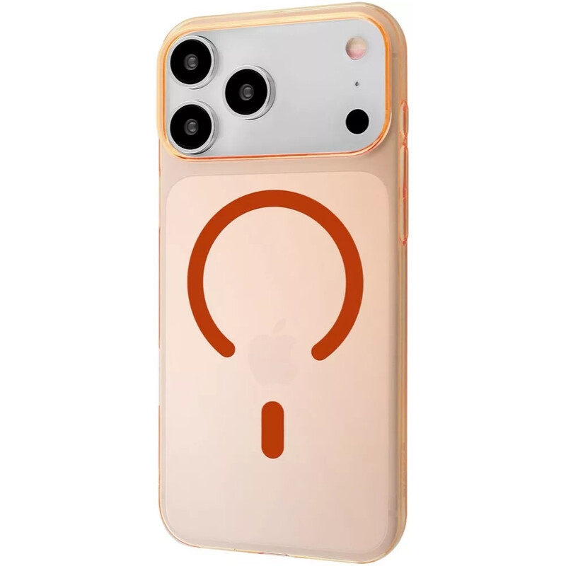 Чохол-накладка Proove Crystal Case with Magnetic Ring для Apple iPhone 17 Pro Max Cosmic Orange (PCCCIP17PM55)