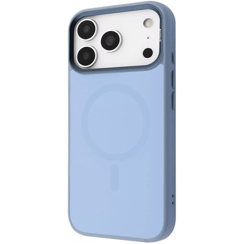 Чохол-накладка Proove Sapphire Case with Magnetic Ring для Apple iPhone 17 Pro/18 Pro Light Blue (PCSAIP18P034)