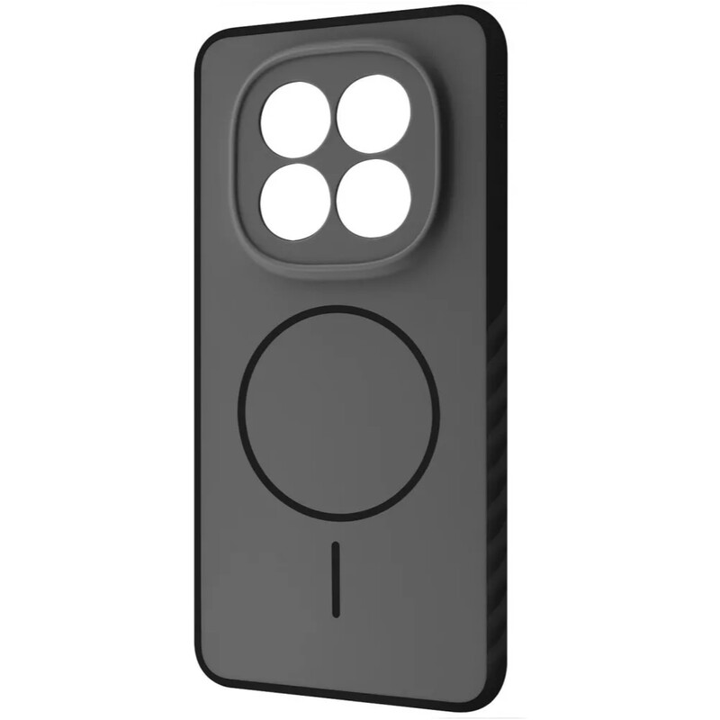 Чехол-накладка Proove Softline Case with Magnetic Ring для Xiaomi Redmi Note 15 Pro 4G Black