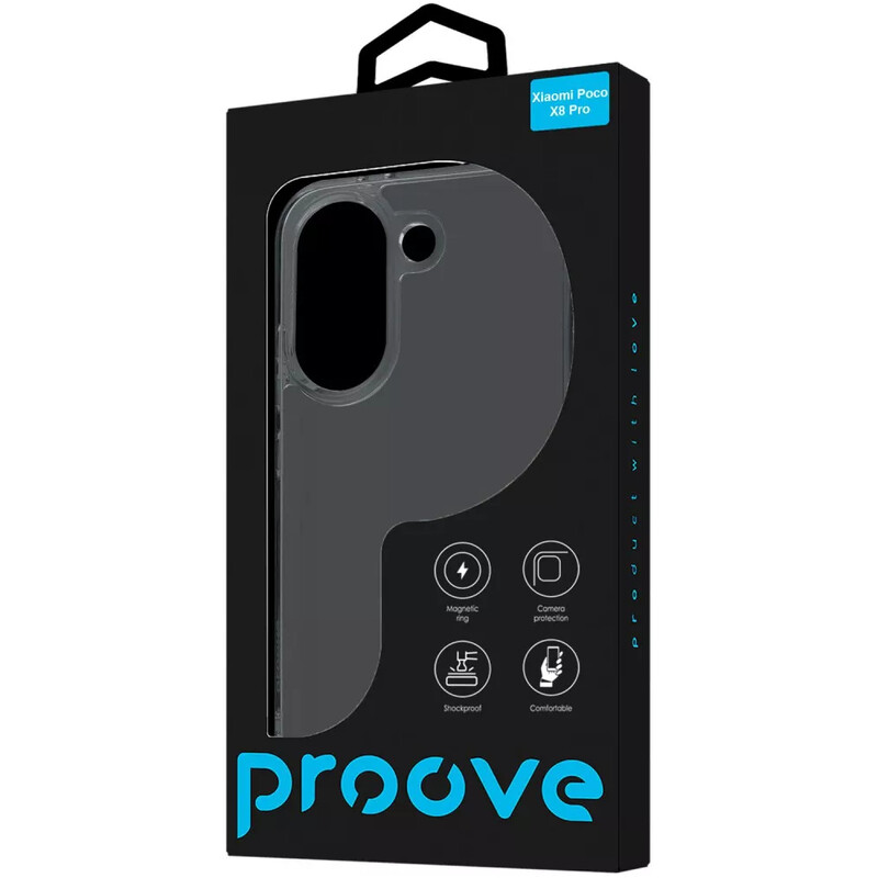 Чeхол-накладка Proove Sphere Case для Poco X8 Pro Transparent (PCSPXPXPX801)