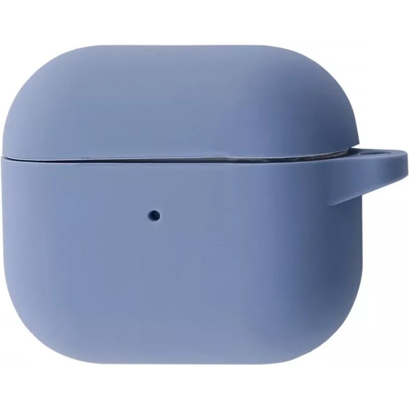 Чeхол PRC Silicone Case New для Apple AirPods 4 Lavender Gray