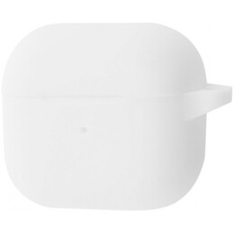Чeхол PRC Silicone Case New для Apple AirPods 4 White
