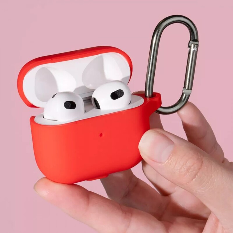 Чeхол PRC Silicone Case New для Apple AirPods 4 Red