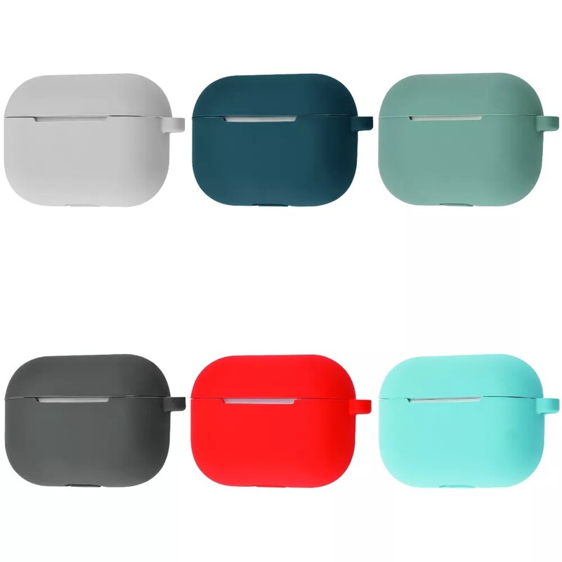 Чeхол PRC Silicone Case New для Apple AirPods Pro Gray