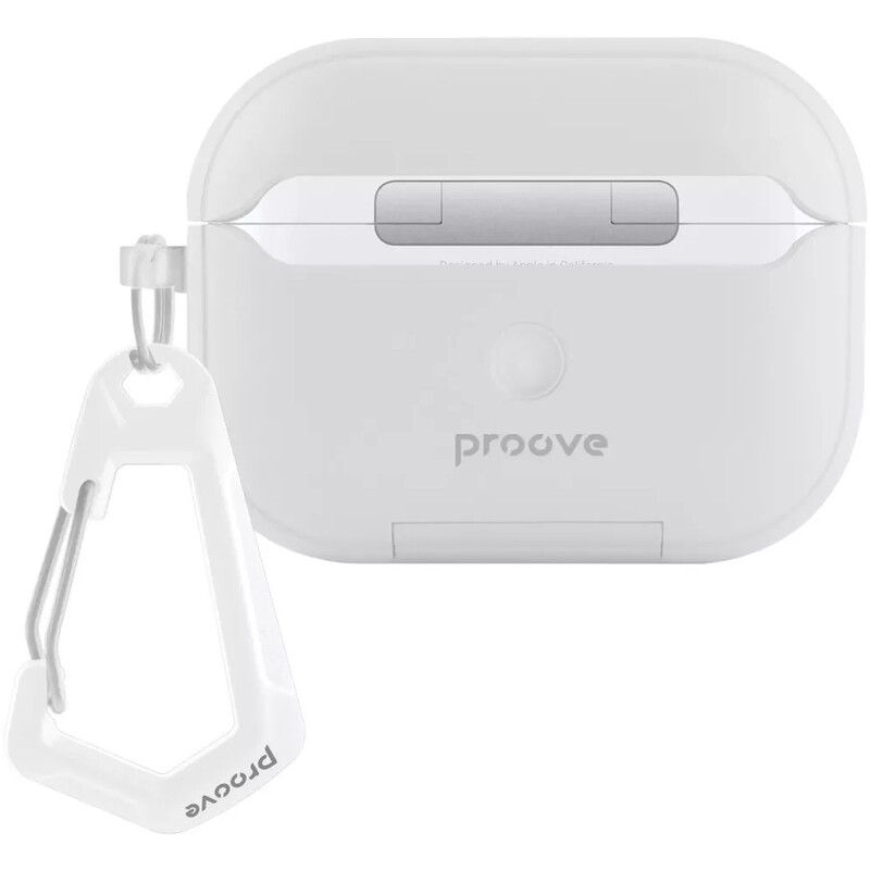 Чeхол Proove SNAPLOCK для Apple AirPods 4/5 White (PCSLAR090014)