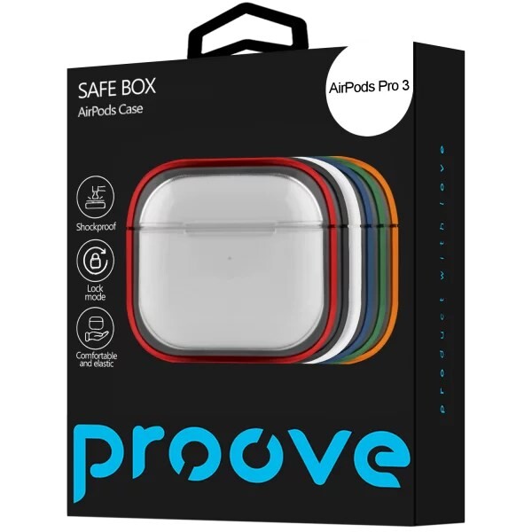 Чeхол Proove Safe Box Case для Apple AirPods Pro 3 White (PCSBARP30014)