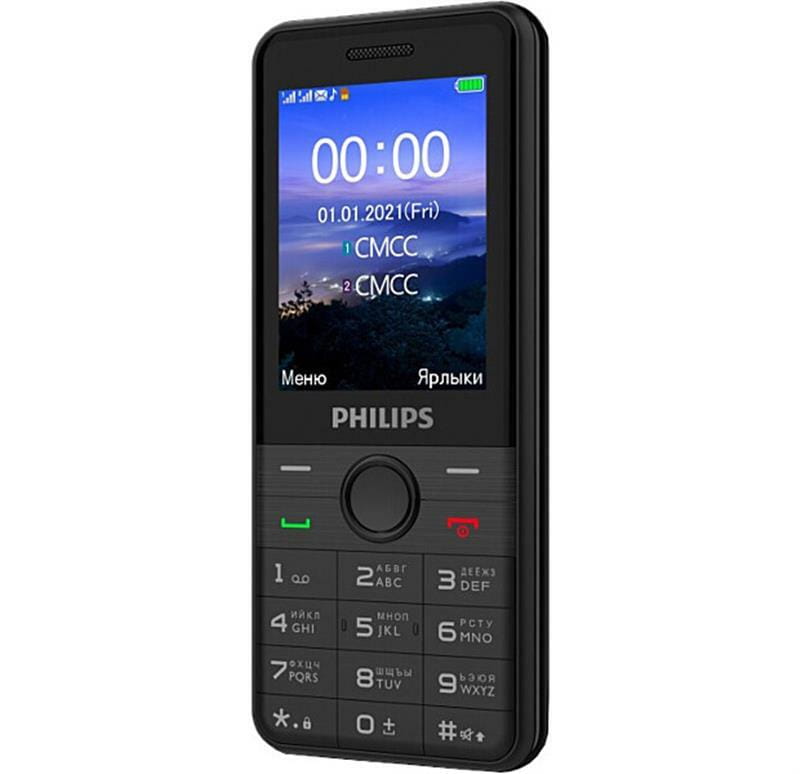 Мобільний телефон Philips Xenium E172 Dual Sim Black