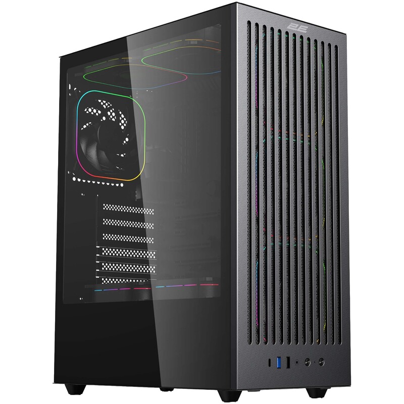 Корпус 2E Gaming Vector V8111B Black без БЖ (2E-V8111B)