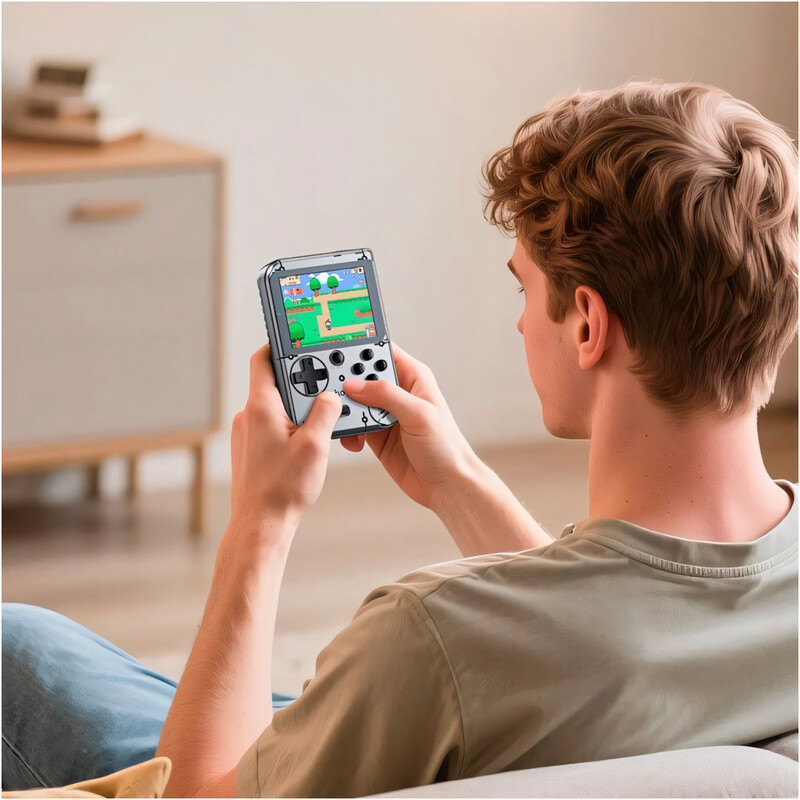 Игровая консоль Hoco GA40 8bit Gray (6942007673051)