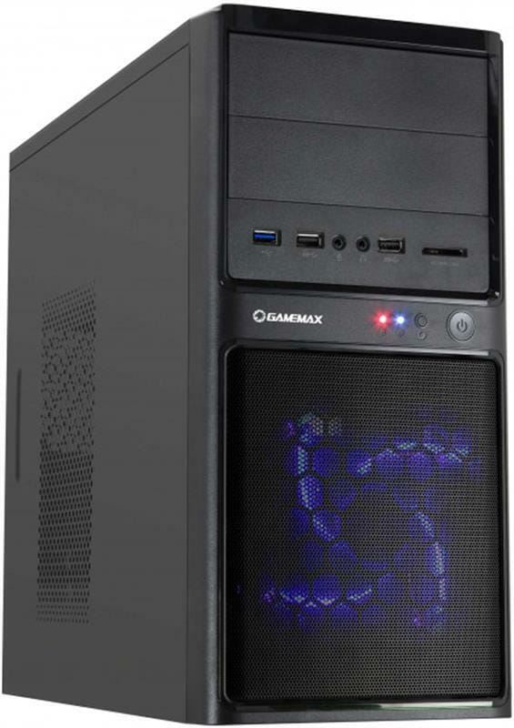 Корпус GameMax MT-306-NP-U3-CR Black без БП