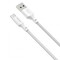 Фото - Кабель Baseus Simple Wisdom USB-USB-C, 1.5м White (TZCATZJ-02) | click.ua